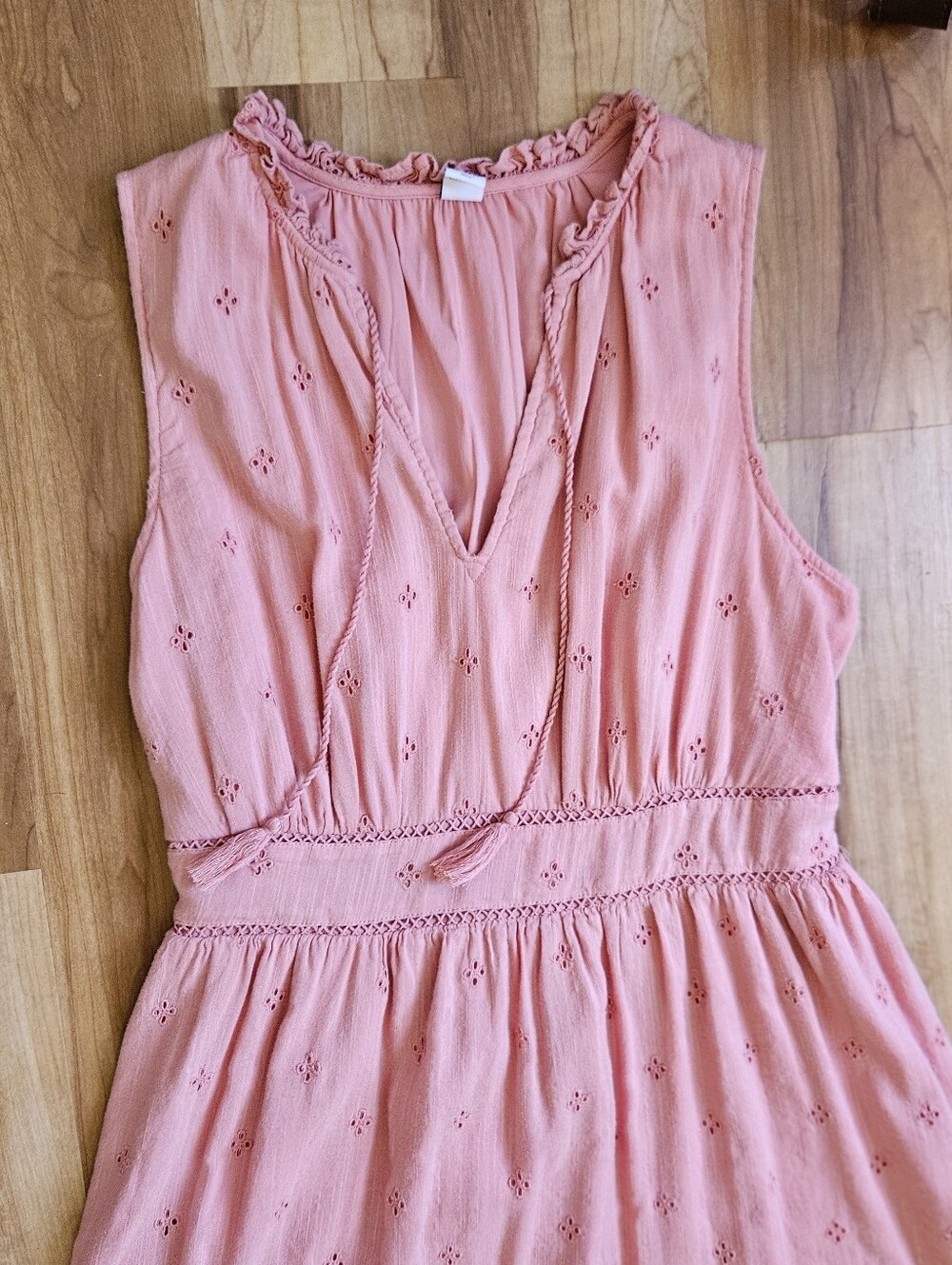 Pink Boho Dress